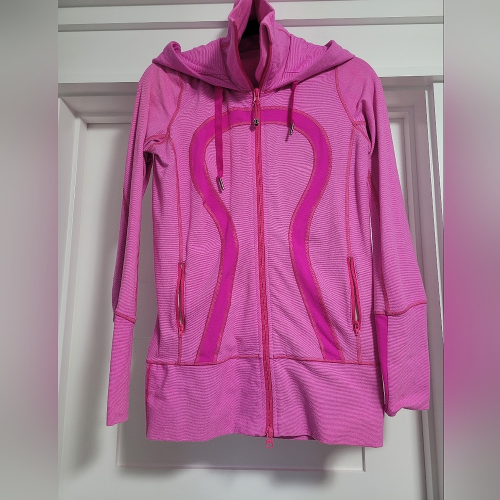 Lululemon Stride mock neck hoodie size 4